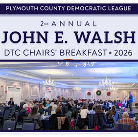 Rochester Democratic Town Committee Attends Plymouth County Democratic League John Walsh Breakfast