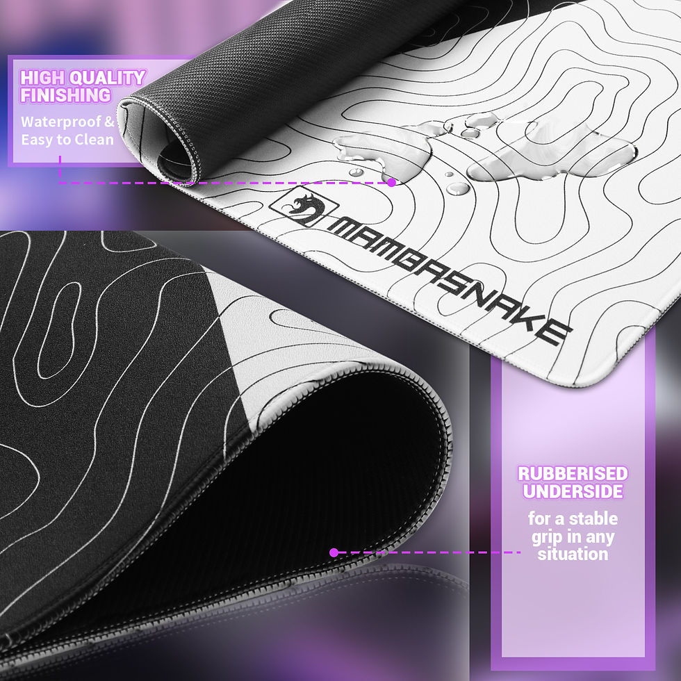 Thumbnail: Attack Shark Large Esports Mouse Pad - Waterproof Speed Surface