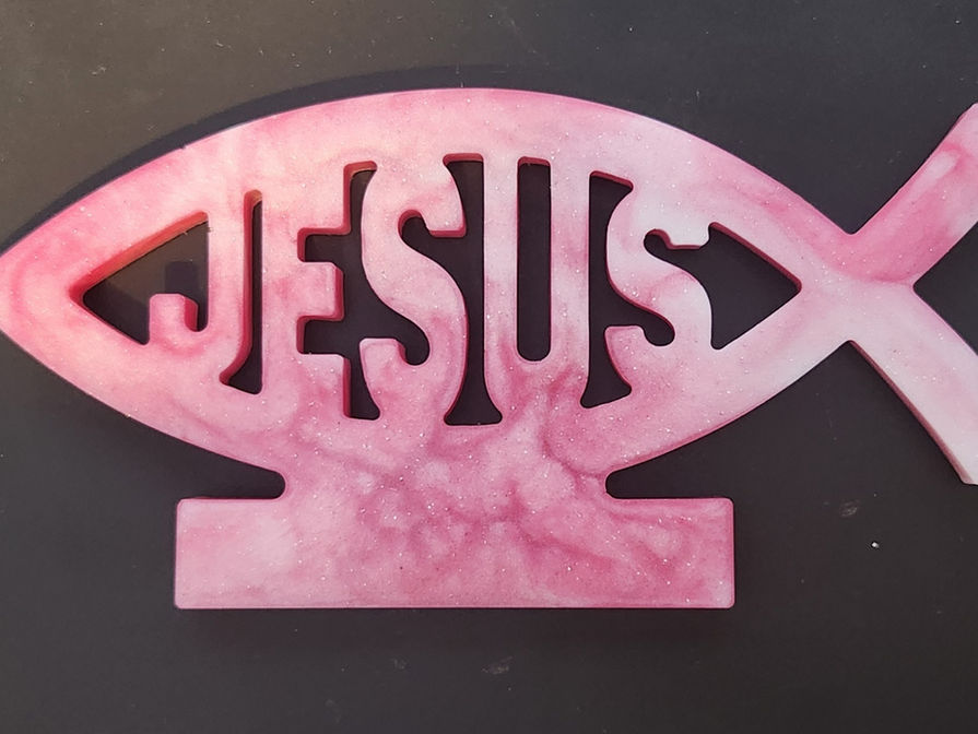 Preview to the Uniquely Customizable Jesus Fish