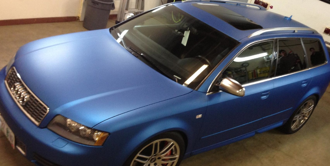 Audi A4 Color Change Wrap