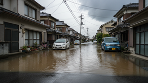 冠水や線状降水帯