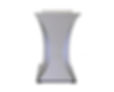 Curved LED lectern