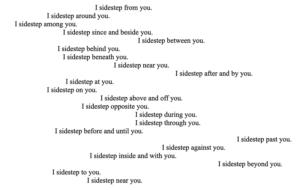 Unavoidance (Poem)