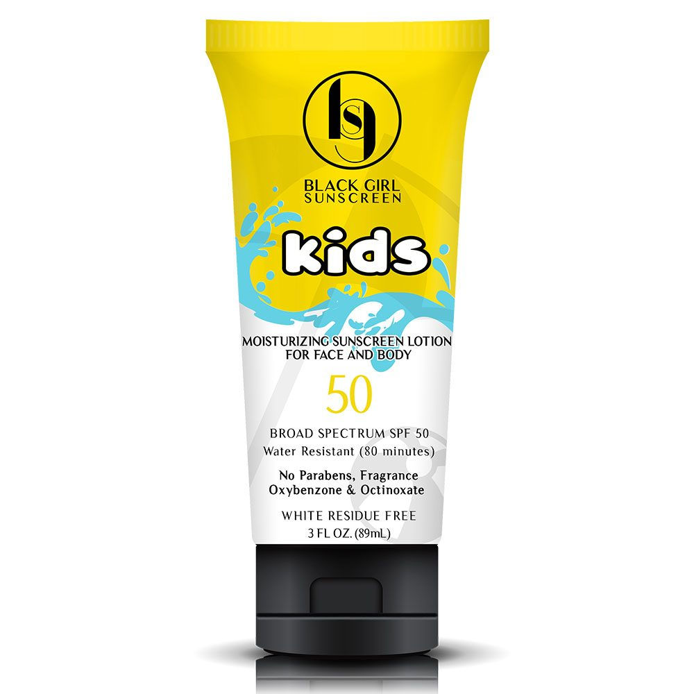 Black Girl Sunscren for Kids