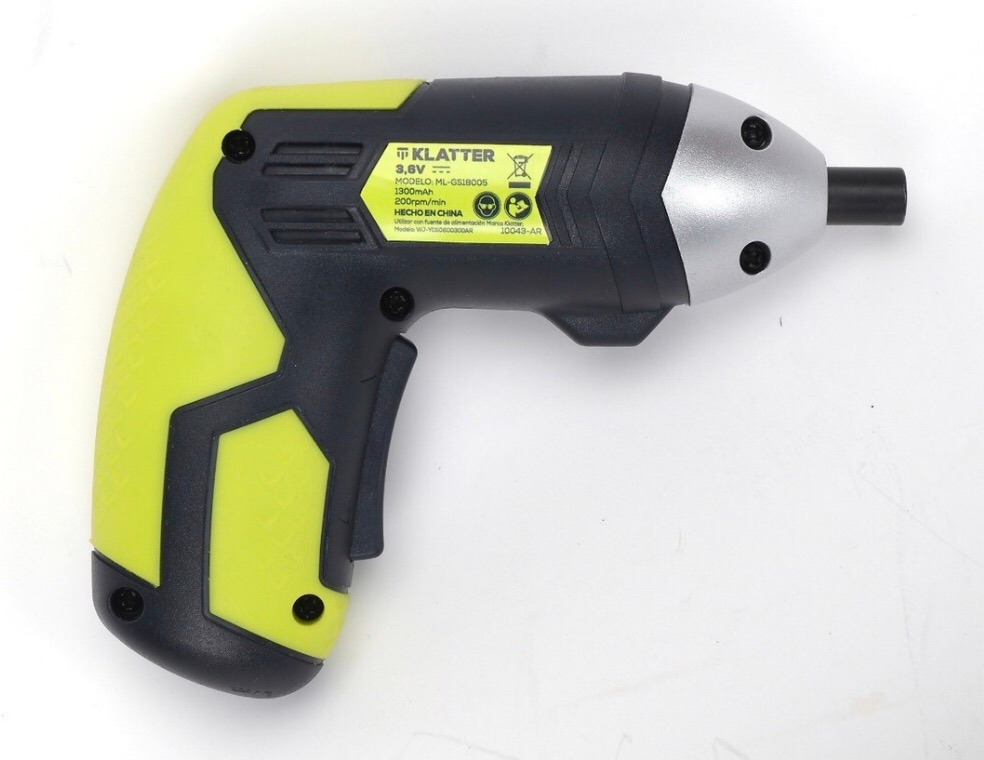 Atornillador Eléctrico - Klatter - Inalámbrico 3.6v | Azulina Shop