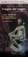 Il sogno del viaggio (Noto, Siracusa), lato due del totem trifacciale - 2023 di Antonio Santacroce