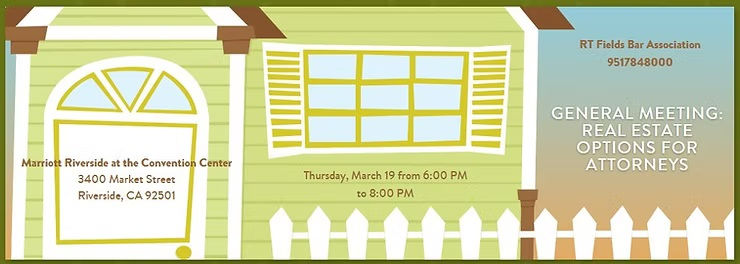RTFBA General Meeting: Real Estate Options for Attorneys