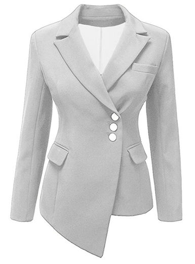 Thumbnail: Women's Lopsided Blazer Suit Top