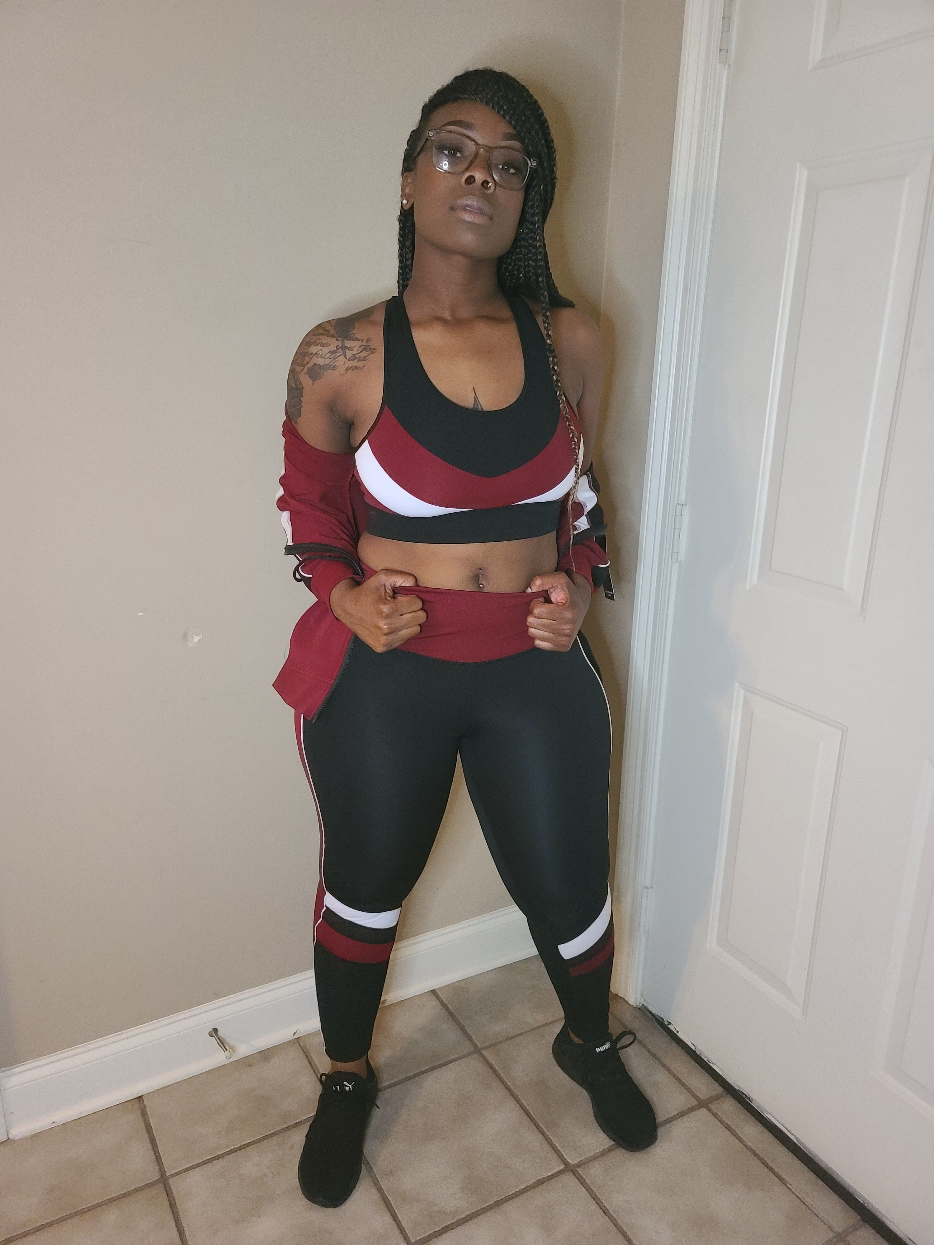 Women's Three piece athletic wear 