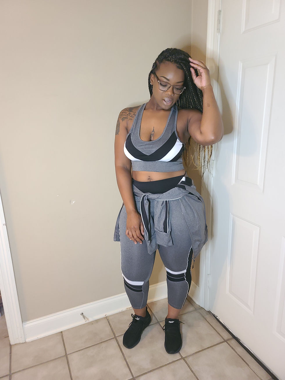 Thumbnail: Women's Three piece athletic wear 