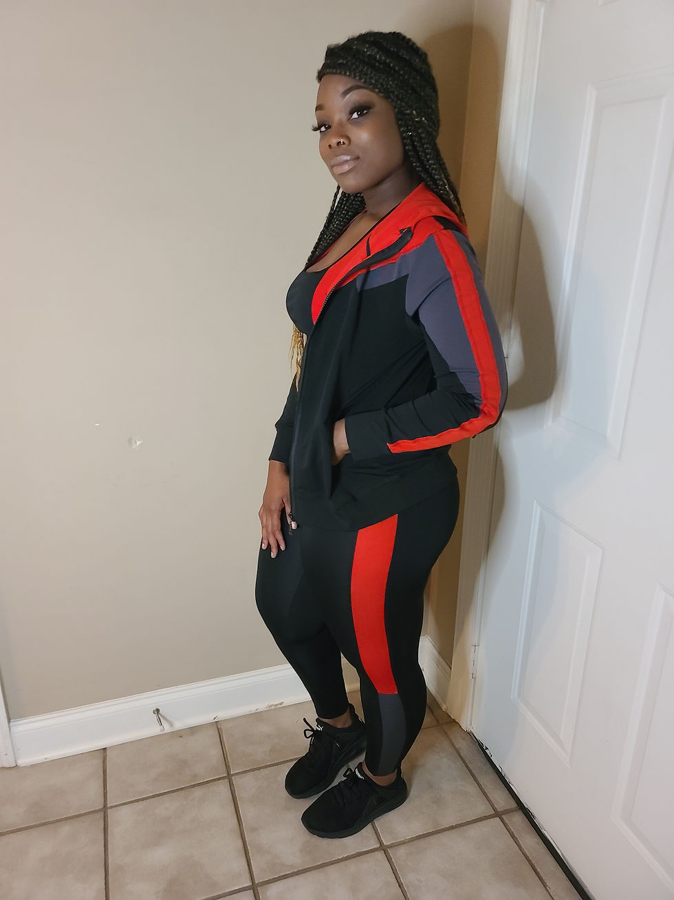 Thumbnail: Women's Three piece athletic wear 