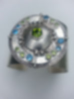 Bracelet - Sterling Silver, Topaz & Peridot