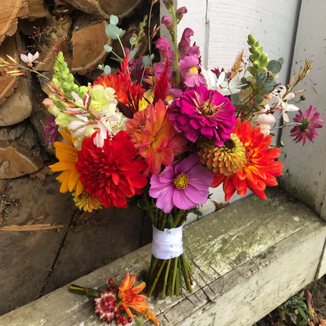 September Bridal Bouquet