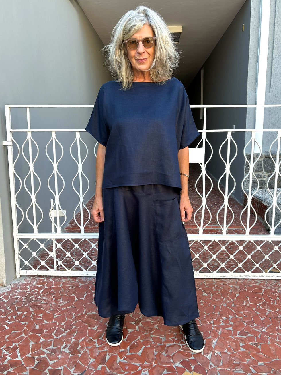 Miniatura: calça tomoe • linho