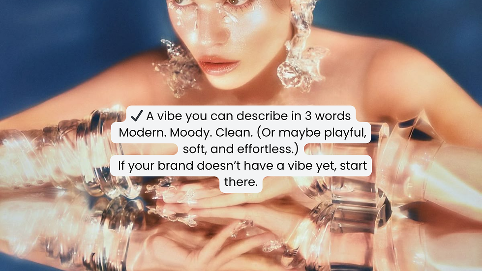 Vibe you can describe in 3 words.