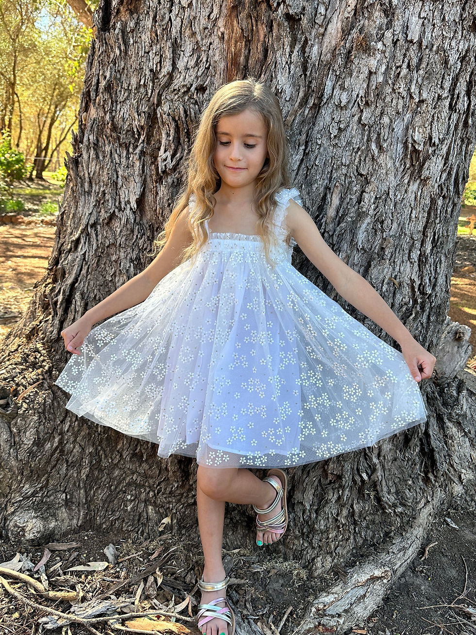 Thumbnail: Daisy Chain | Floral Tulle Dress