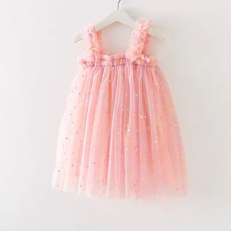 Thumbnail: Luminere | Girls Tulle Dress | 6m-5yrs | Dot Sparkle 