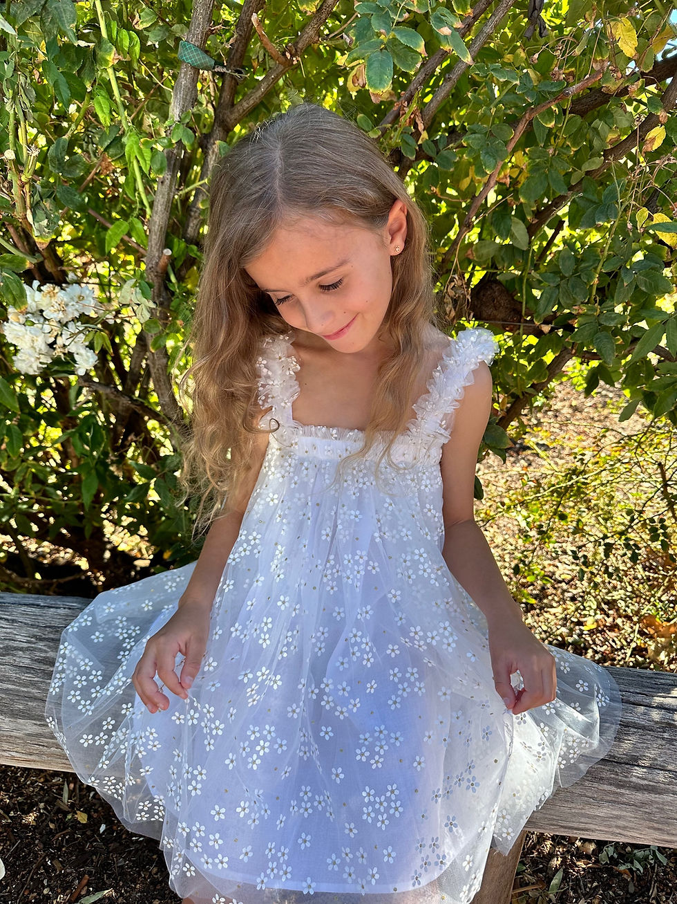 Thumbnail: Daisy Chain | Tulle Party Dress | 6m-5yrs