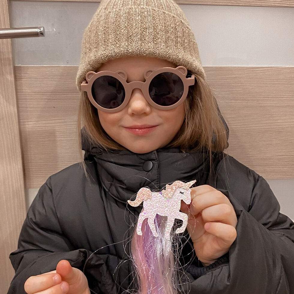 Thumbnail: Teddy bear toddler sunglasses