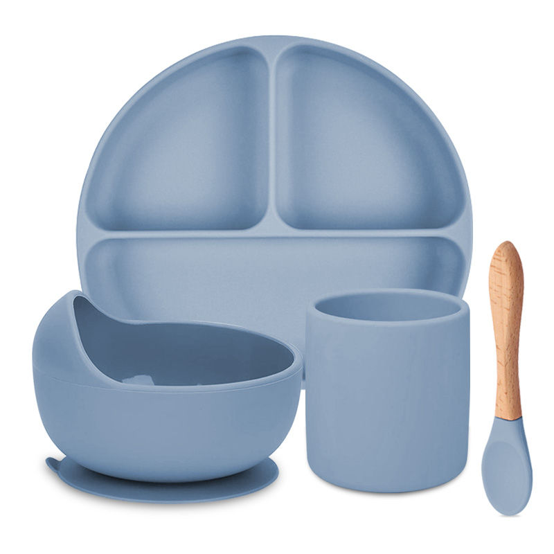 Thumbnail: TODDLER 4 Psc Set - Plate, Bowl, Cup, Spoon