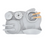 Thumbnail: 10 Pcs Bear Themed Feeding Set - Silicone Feeding set