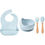 Thumbnail: Silicone Bib & Bowl Set