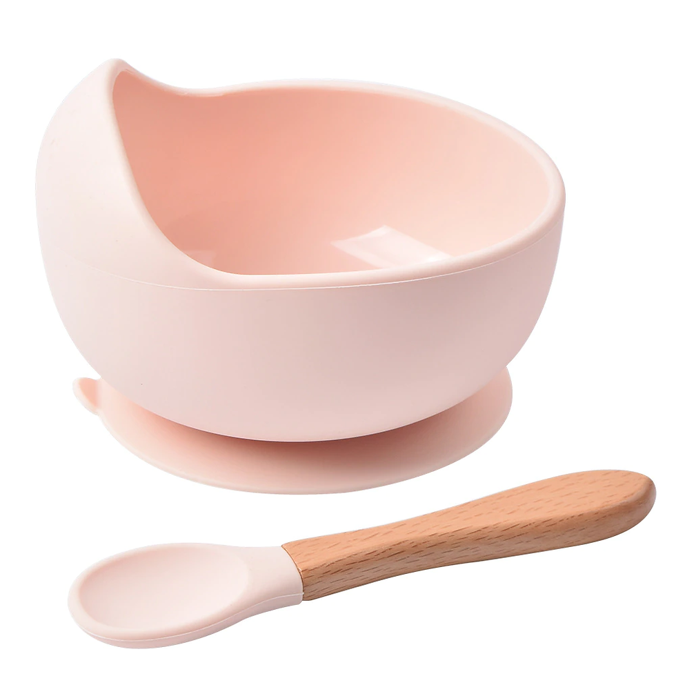 Thumbnail: Silicone Bib & Bowl Set