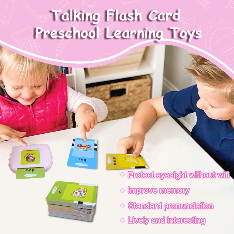 Thumbnail: Early Learning Vocabulary Builder | Audible Flashcard Device | 224 Words
