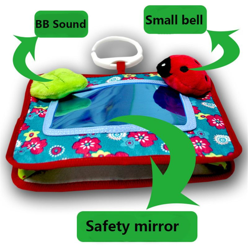 Thumbnail: Ladybug Tummy Time Floor Mirror