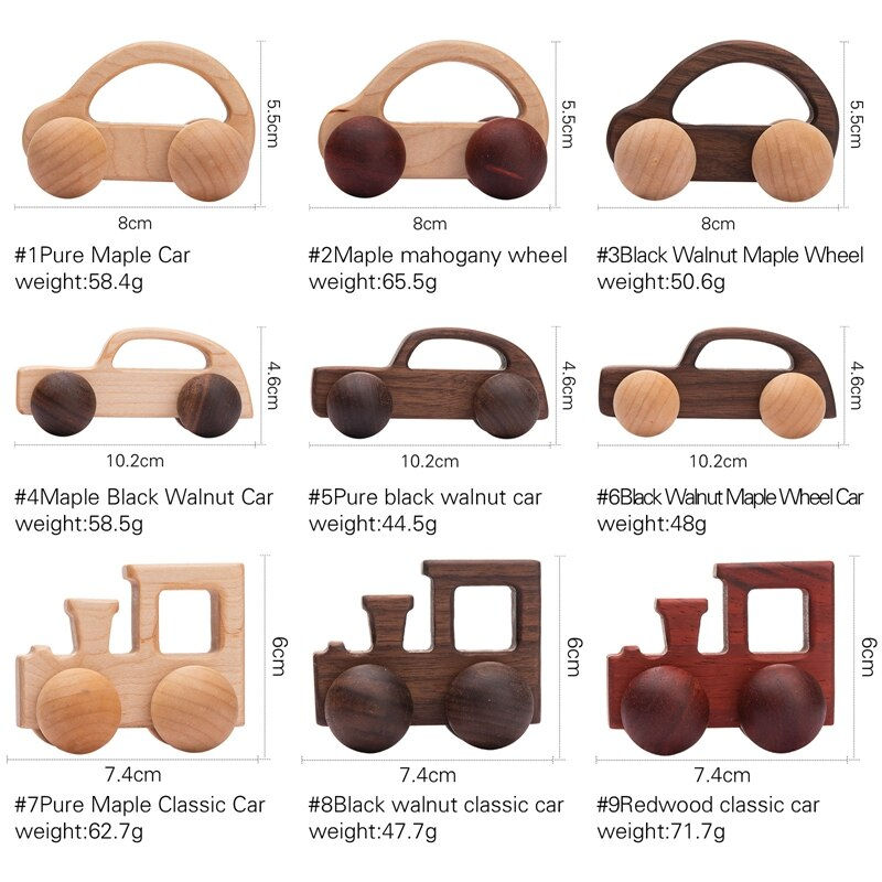 Thumbnail: Wood Car Block Toys