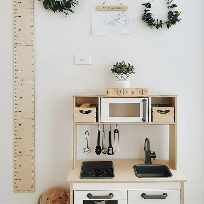 Thumbnail: Wooden Kids Height Chart | Wall Growth Chart – Natural Nordic Sty