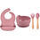 Thumbnail: Silicone Bib & Bowl Set