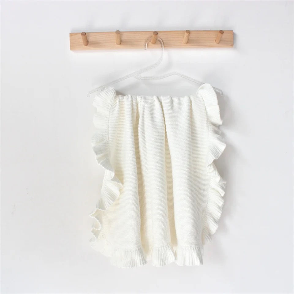 Thumbnail: Cotton Knit Baby Blanket 