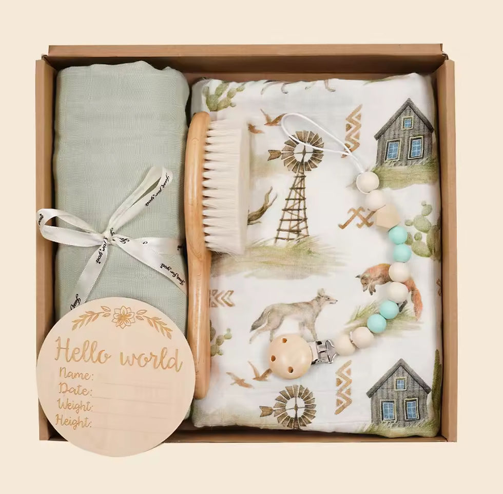 Thumbnail: Lullaby Baby Gift Box 5pc Set