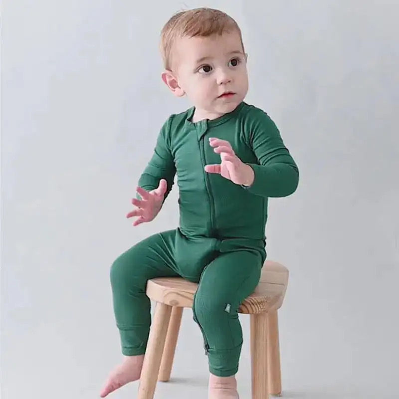 Thumbnail: Baby Grow Suit | Bamboo Zipper Onesie