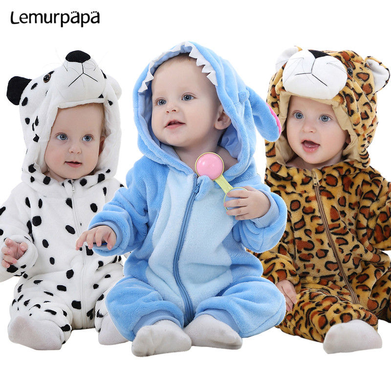 Thumbnail: Baby & Toddler Animal Onesie Rompers