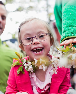 Happy Girl with Glasses