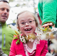 Happy Girl with Glasses