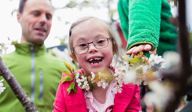 Happy Girl with Glasses