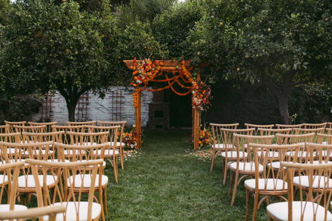 Marigold Wedding Arch • Los Angeles, CA