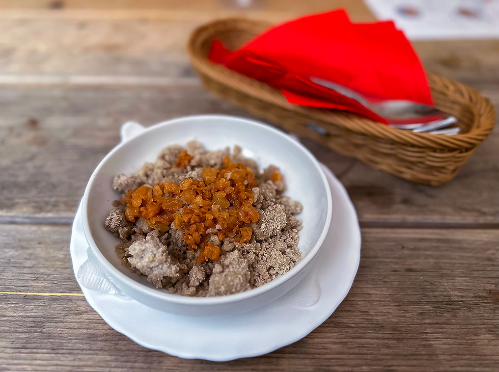 Ajdovi žganci, Slovenian food