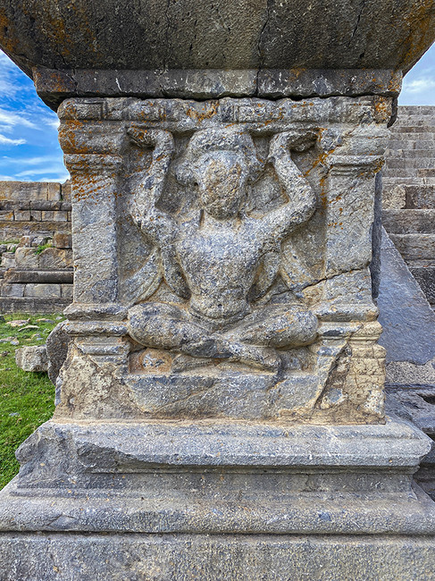 Ruins of Parihaspora Karkota dynasty Kashmir