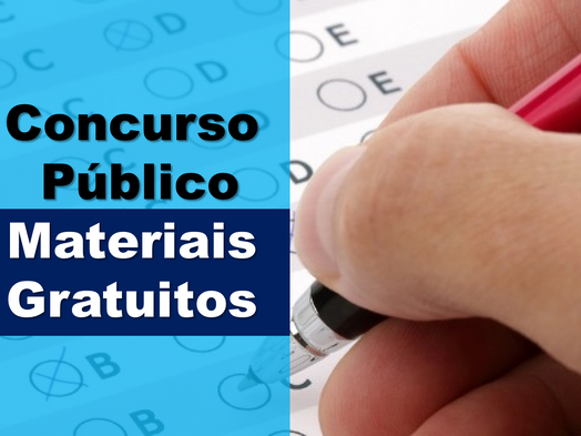 Materiais Gratuitos para Concursos Públicos