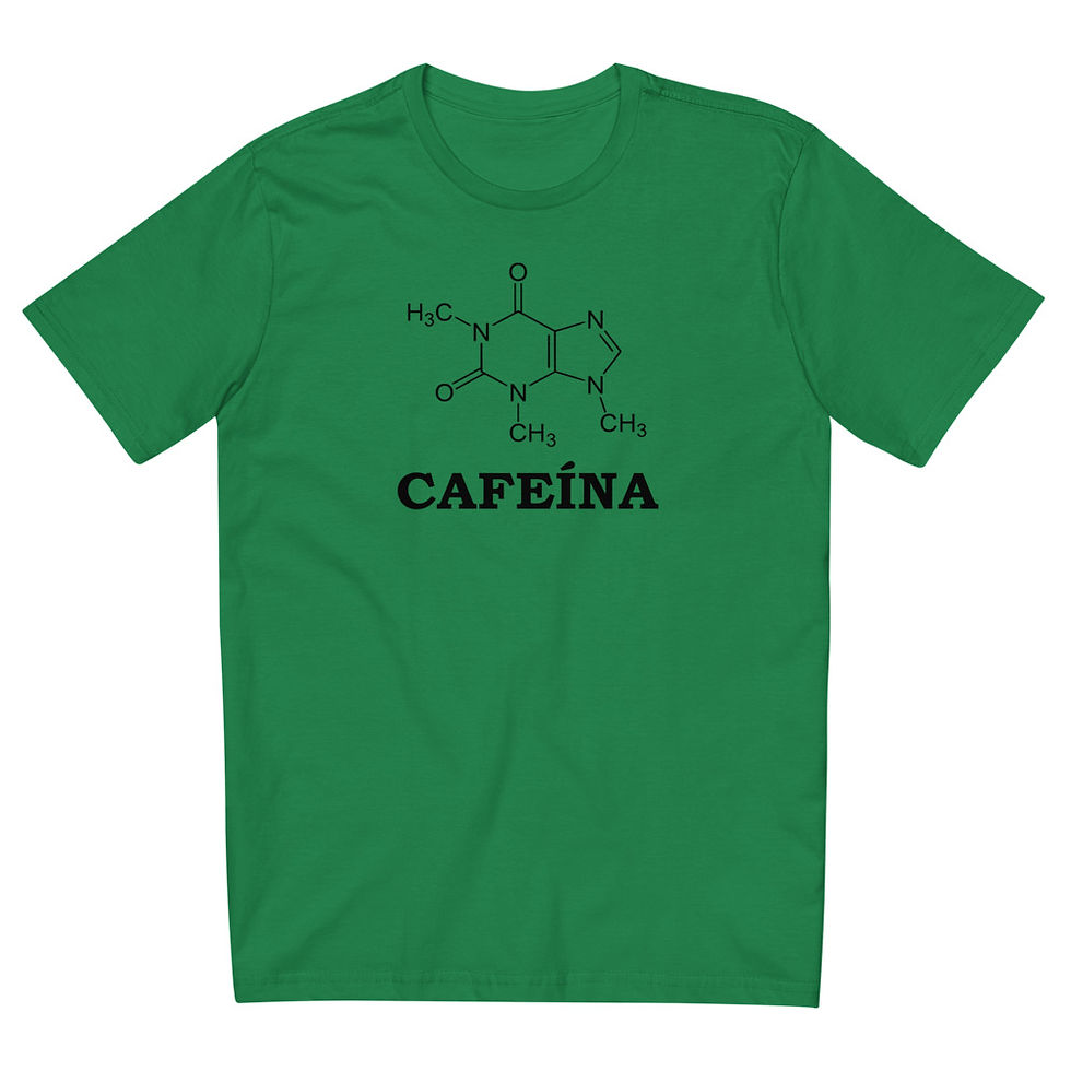 Miniatura: Camiseta masculina - Cafeína