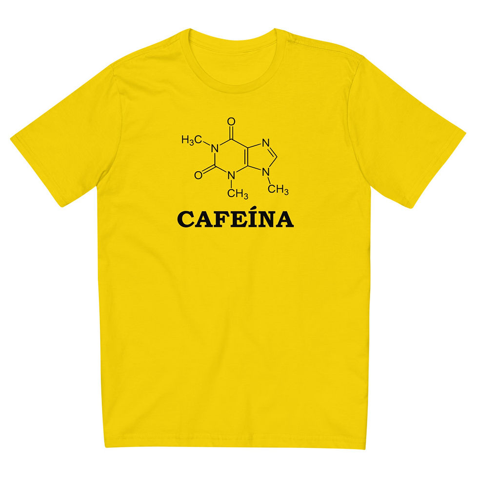 Miniatura: Camiseta masculina - Cafeína