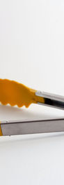 Orange Silicone Tongs