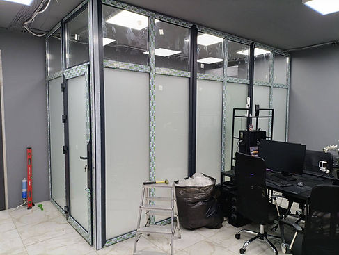 металлопластиковые перегородки