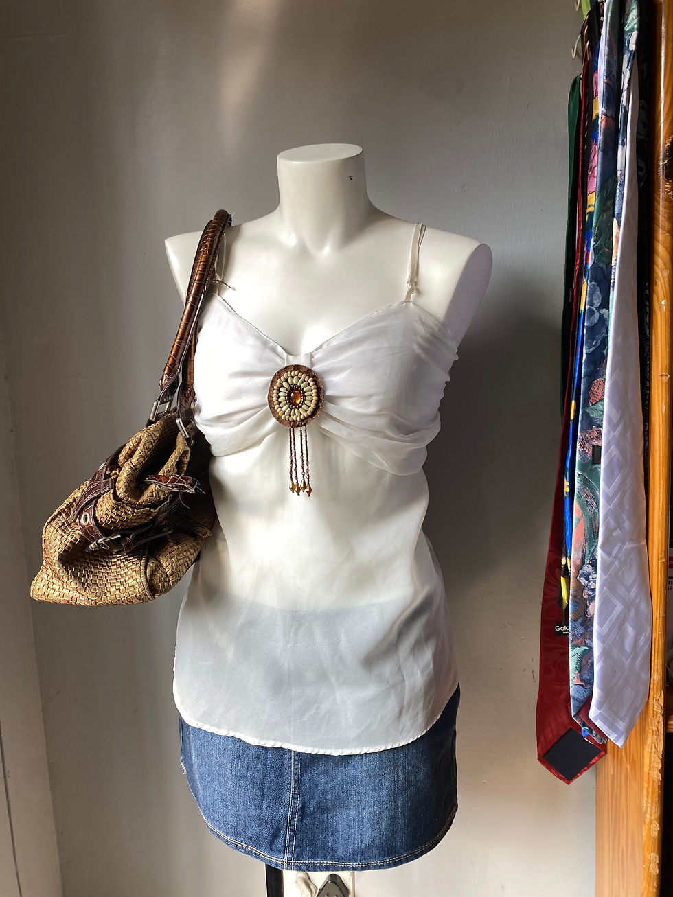 Thumbnail: White Boho Top