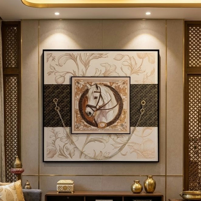 Decorative Wall Painting for Living Rooms – DK34 010/2