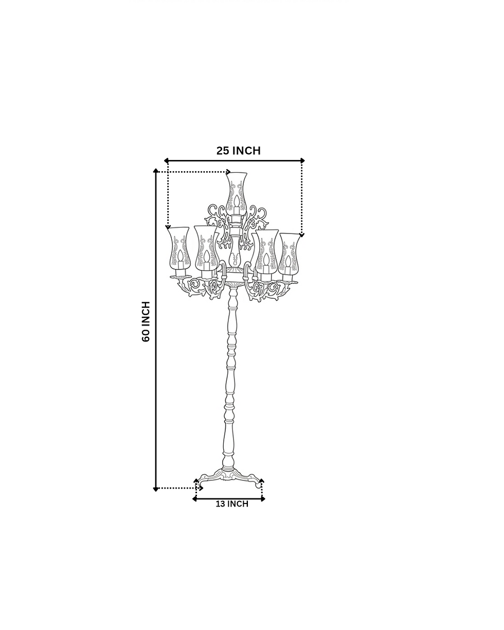 Thumbnail: DK13 782/7 FLOOR LAMP 